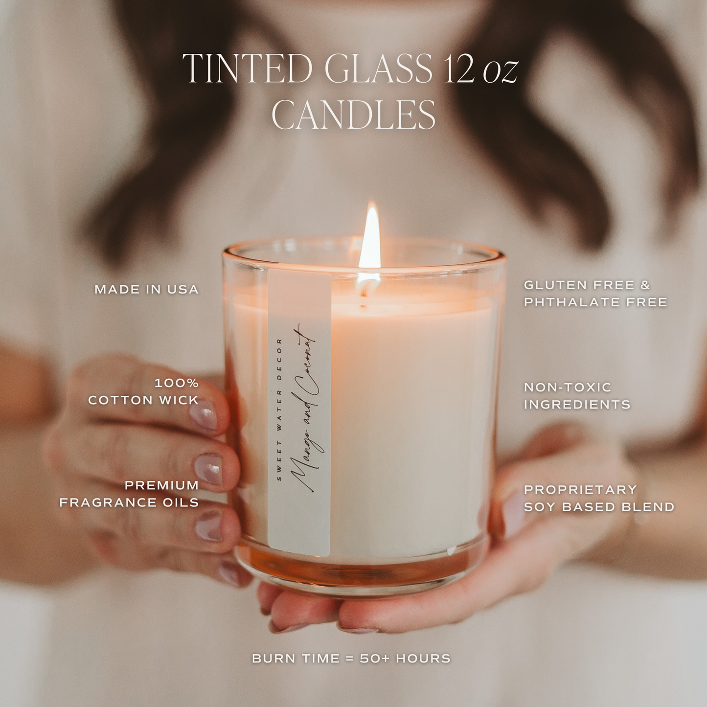 Mango and Coconut Soy Candle