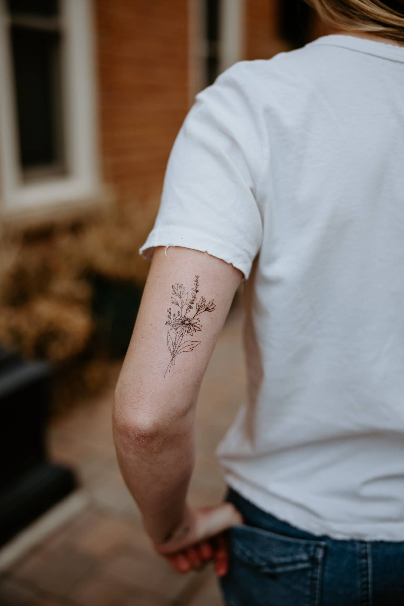 Meadow Flora Temporary Tattoos