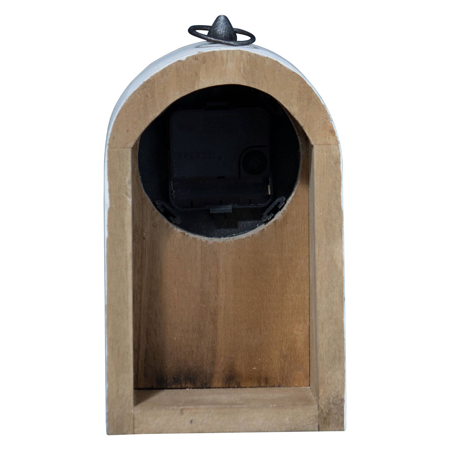 Rustic Wood Battery Operated Clock