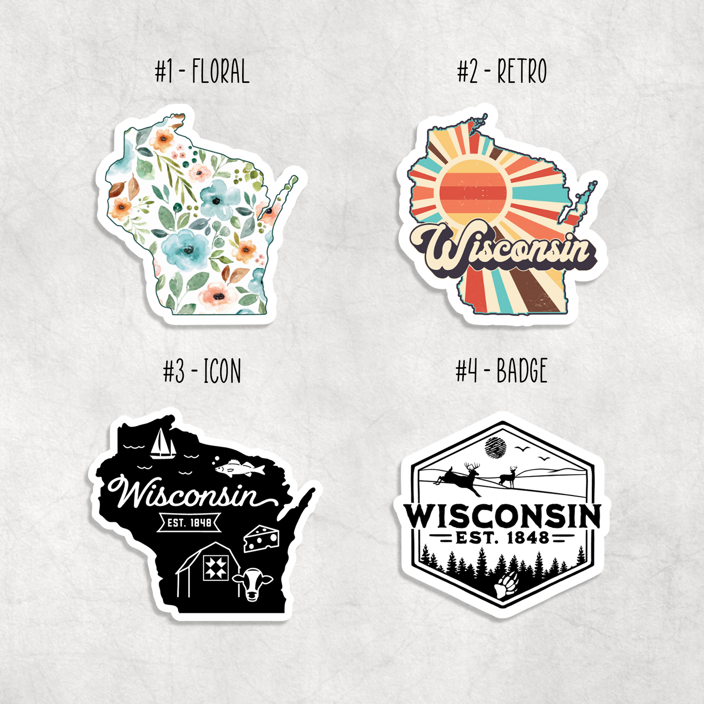 Wisconsin Stickers