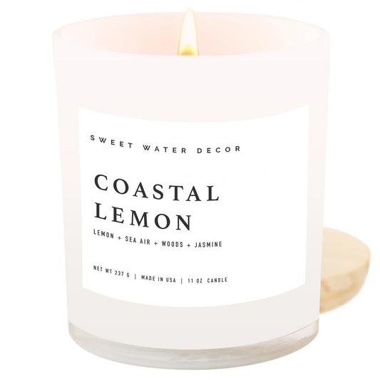 Coastal Lemon Soy Candle