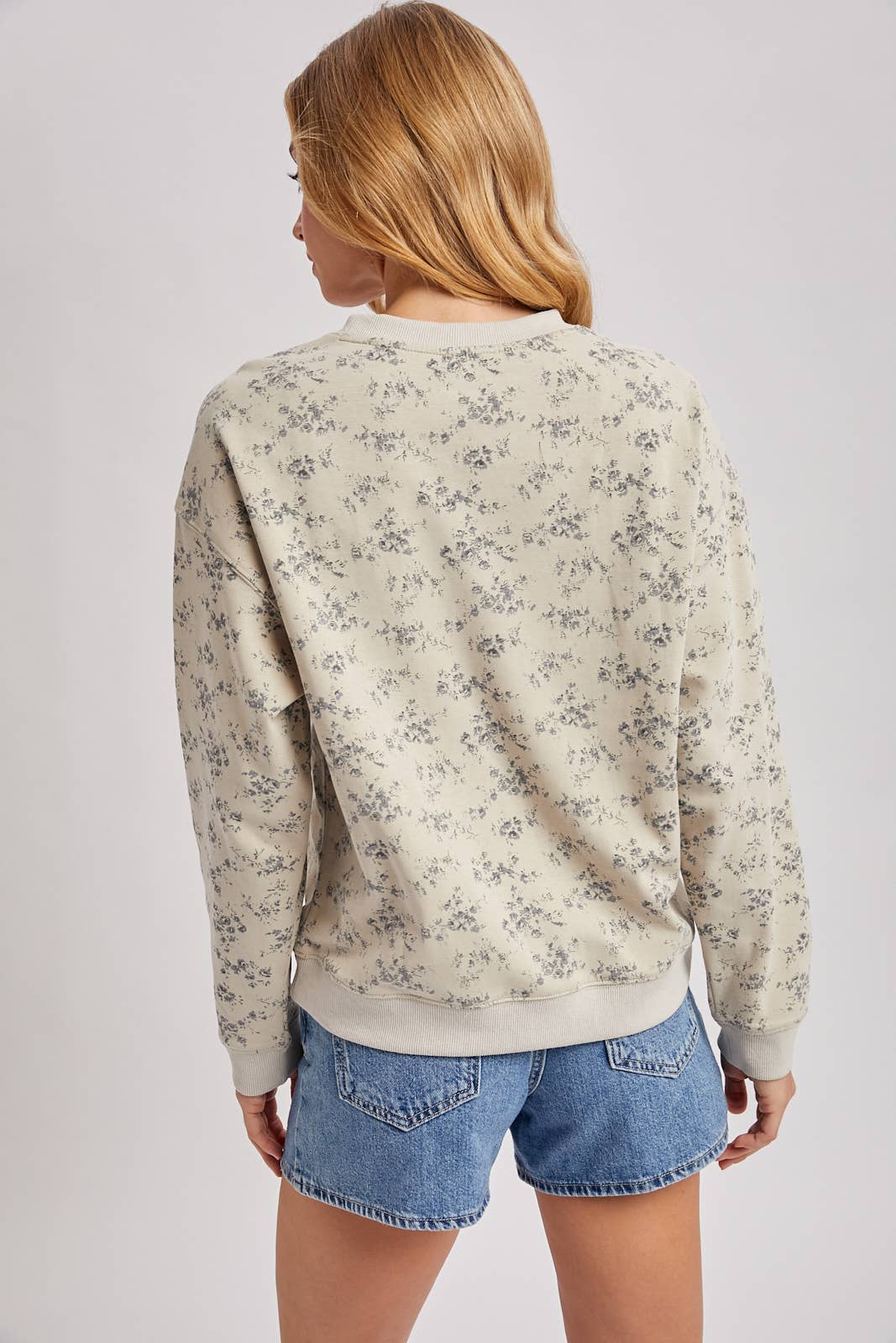 Ditsy Floral Sweatshirt