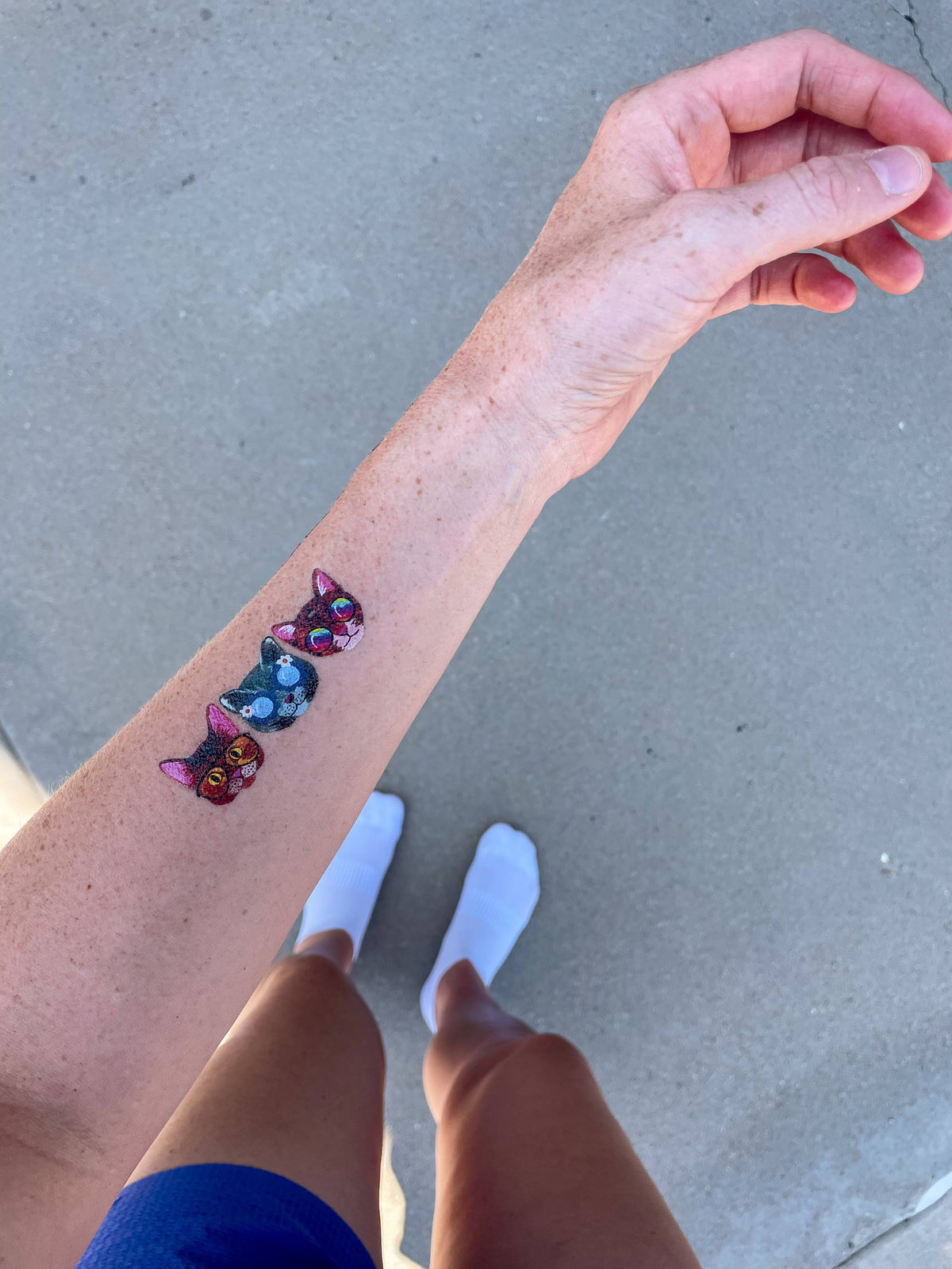 Cool Cats Temporary Tattoos