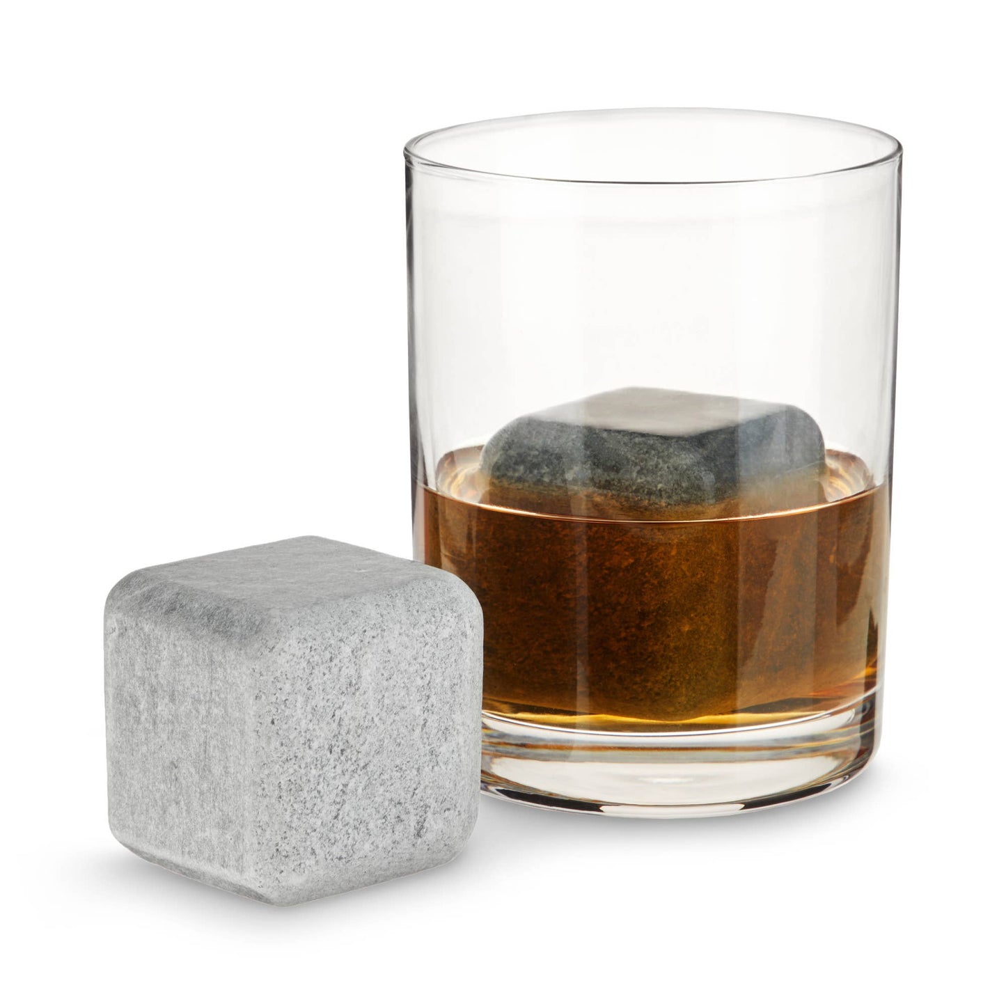 Glacier Rocks® Large Soapstone Whiskey Cubes - Set of 2