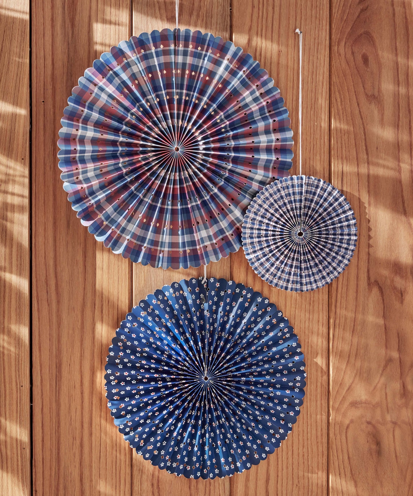 Paper Fans - Set of 3