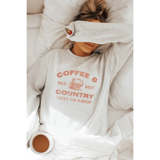 Coffee Vintage Graphic Sweatshirt