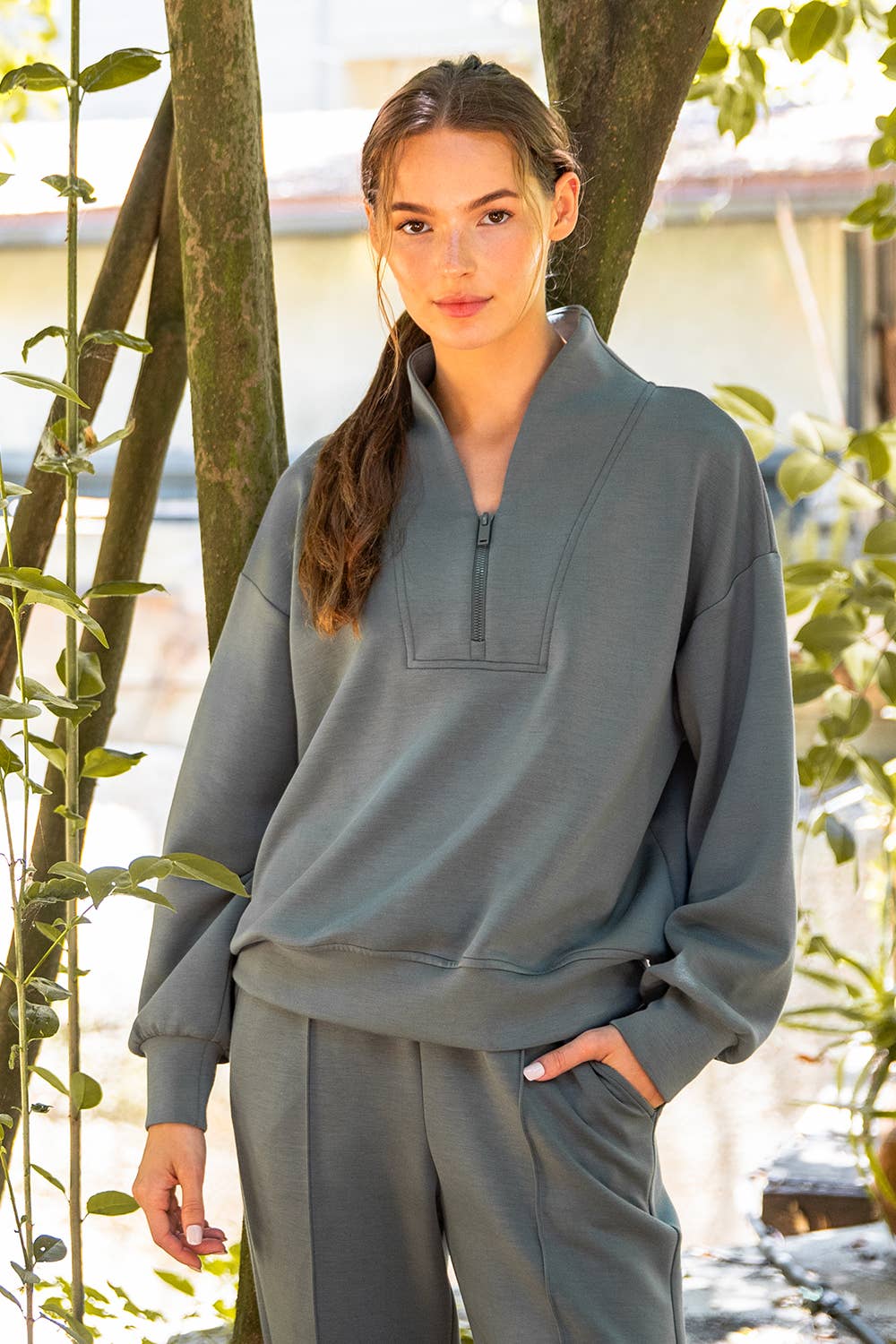 Half Zip Pullover