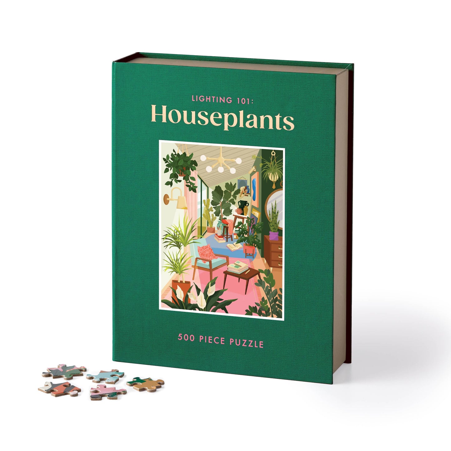 Houseplants 500 Piece Book Puzzle