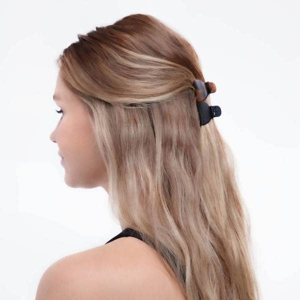 Mini Claw Clips - Black & Tort