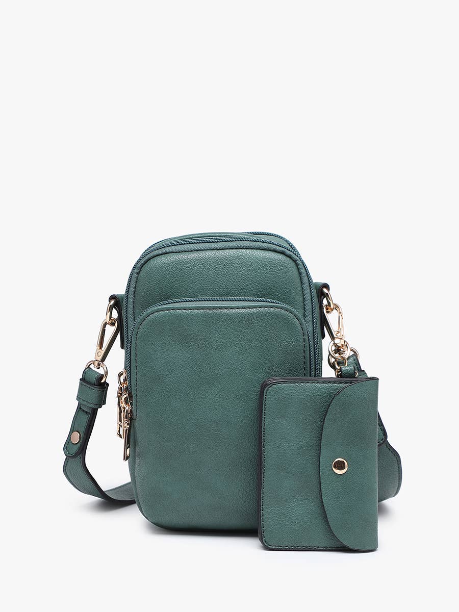 Parker 3 Compartment Crossbody w/ Pouch