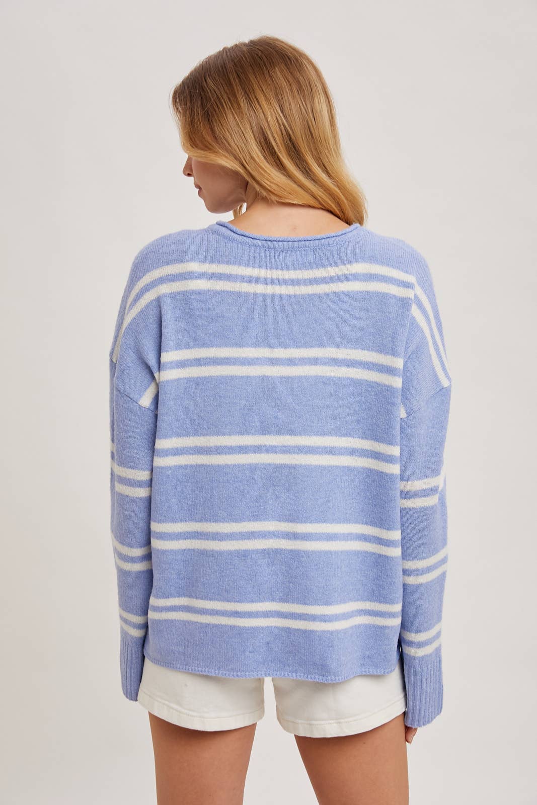Striped Knit Sweater