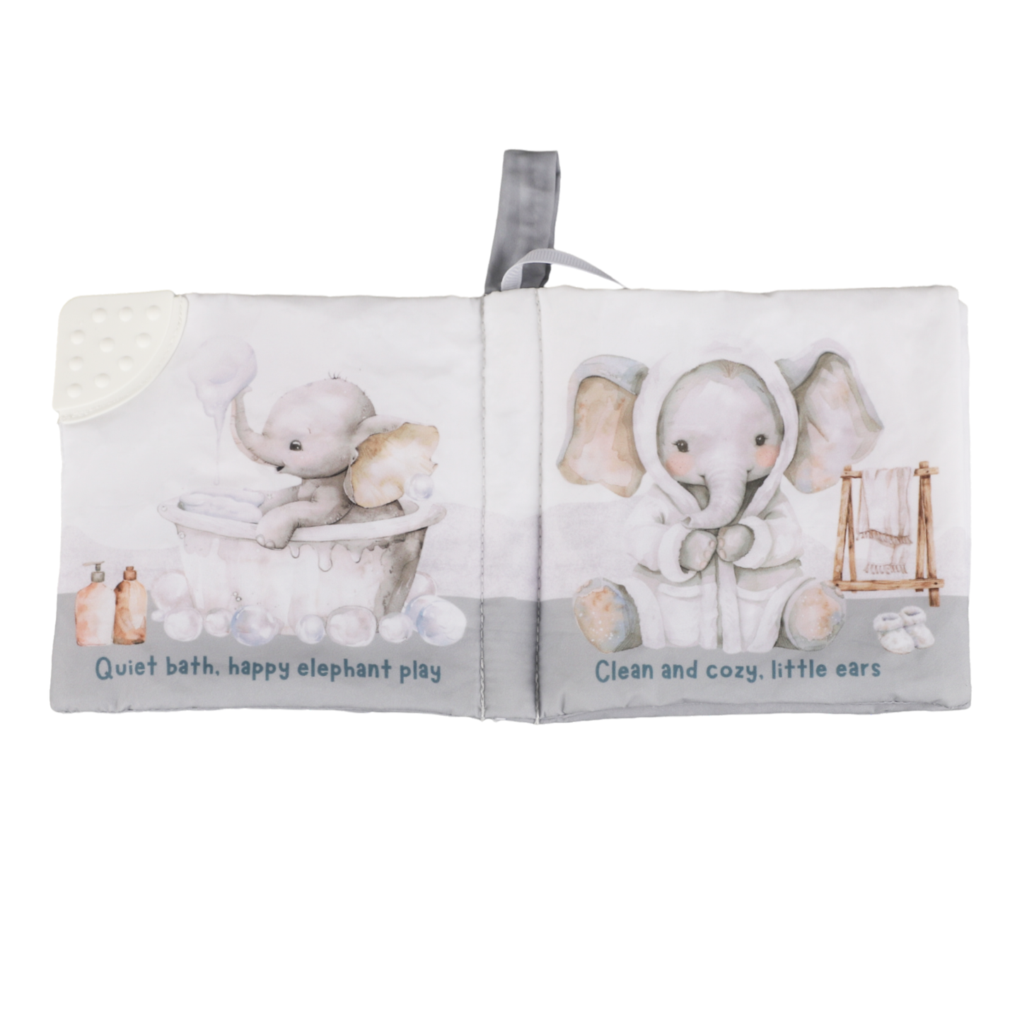 Bubble Bath Crinkle Cloth Book