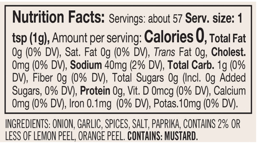 All Purpose Seasoning