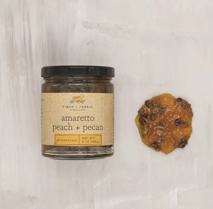 Amaretto Peach Pecan Preserves