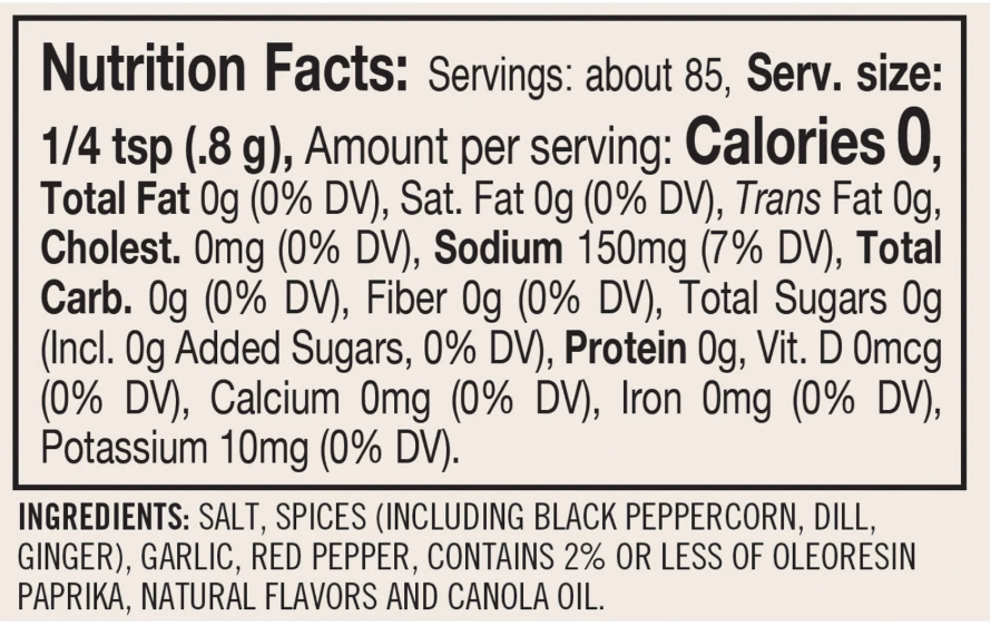 Classic Steak Seasoning