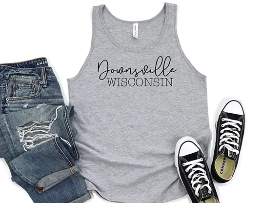 Downsville Unisex Tank Top