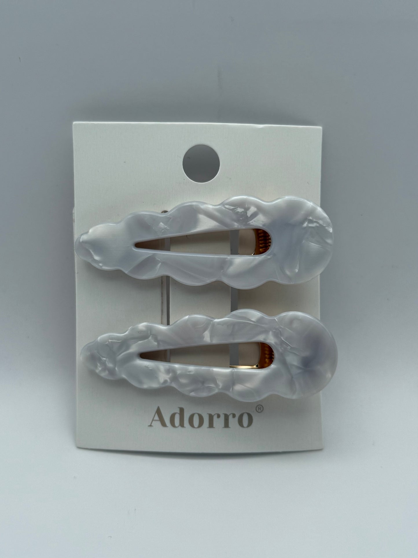 2 PC / Marina Coastal Barrette Hair Clip