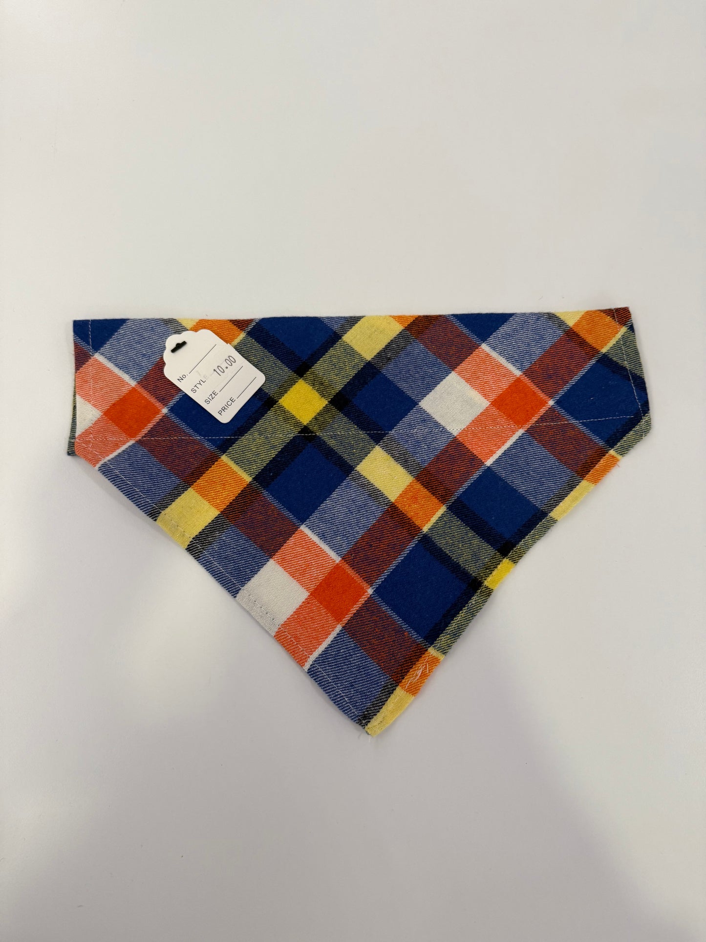 Plaid Dog Bandana