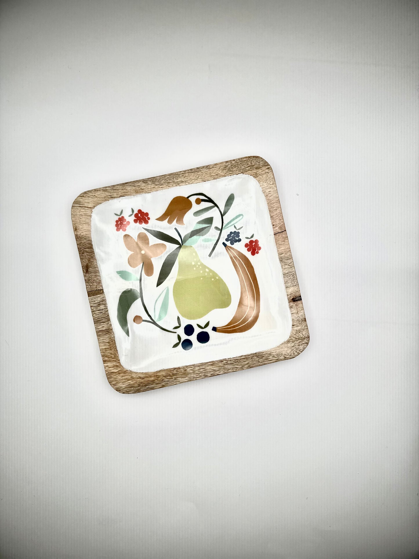Mango Wood Trays w Pattern