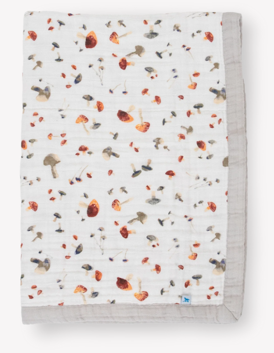 Cotton Muslin Baby Quilt