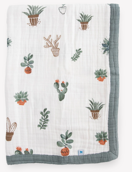 Cotton Muslin Baby Quilt