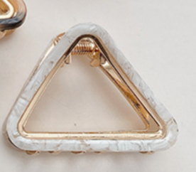 Triangle Gold Hair Clip