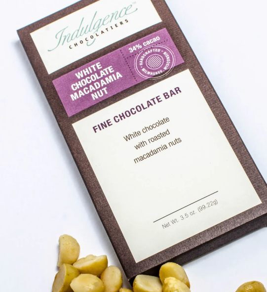 White Chocolate Macadamia Nut Bar