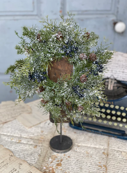 3" Wintry Mix Candle Ring