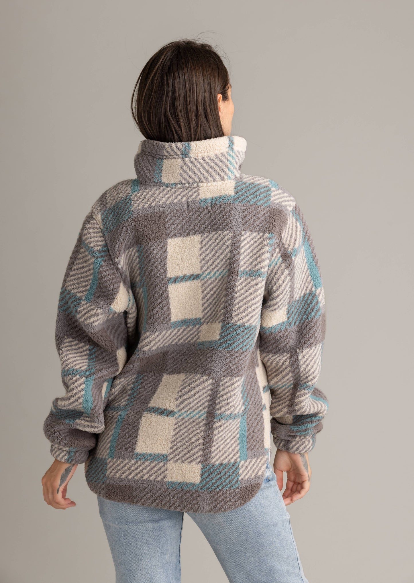 Ainsley Plush Sherpa Pullover