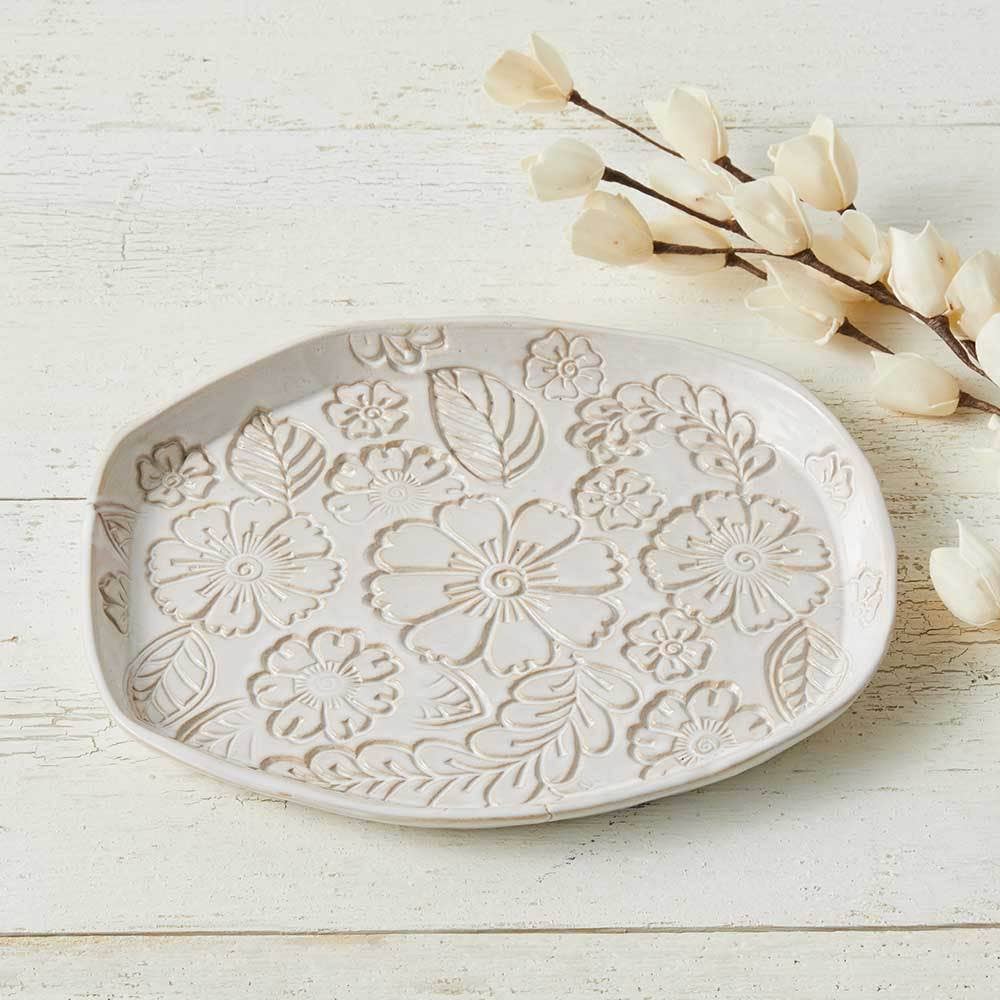 Blossom Ceramic Platter