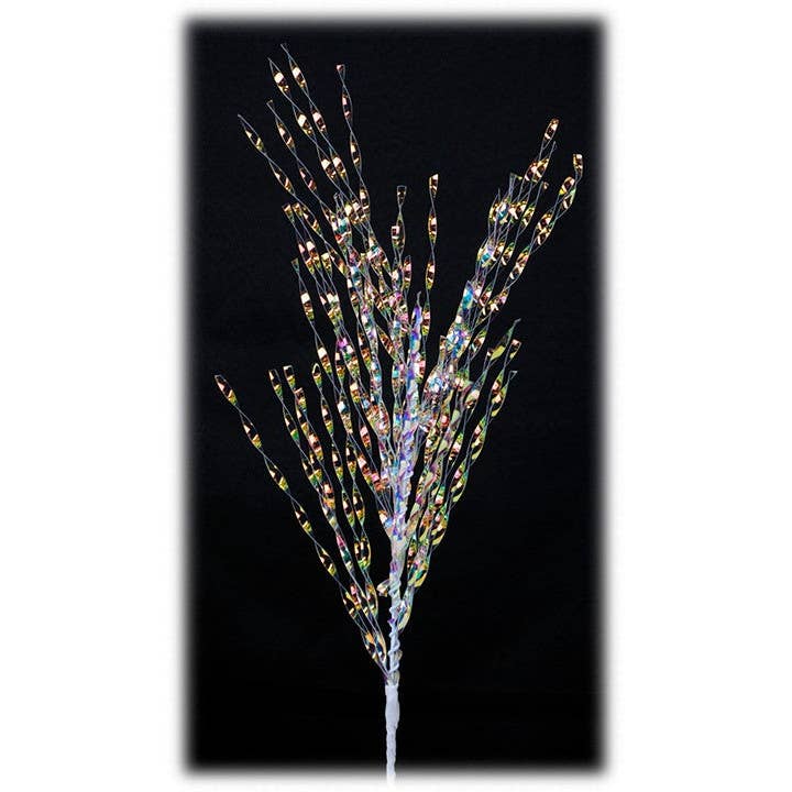 Iridescent Twisted Grass Party Pick - 18"