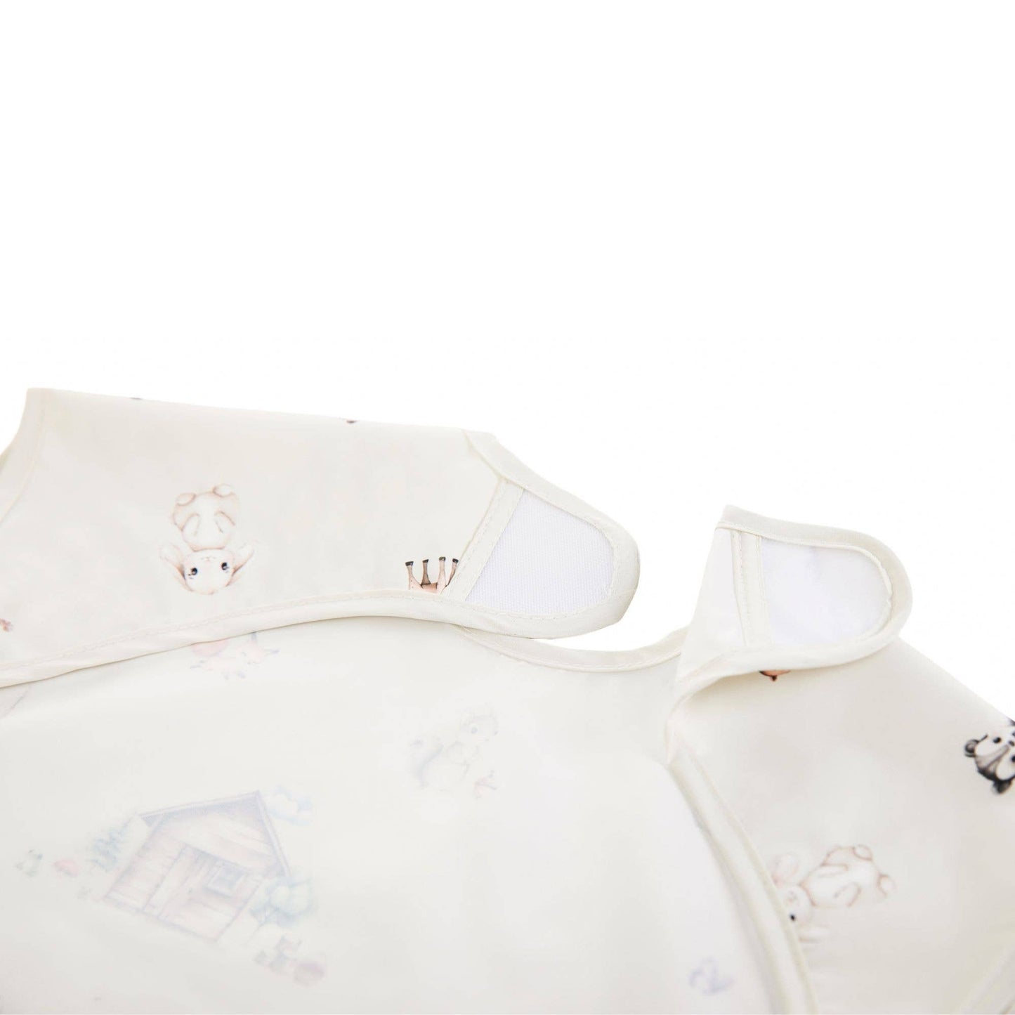 Smock Bib for Baby & Toddler Short Sleeve Woodlands