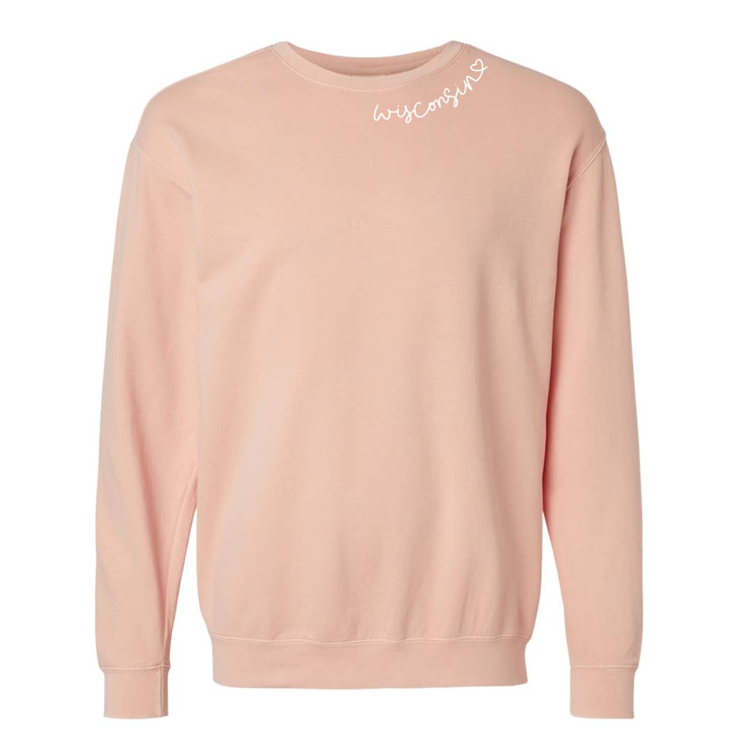 Wisconsin Embroidered Sweatshirt