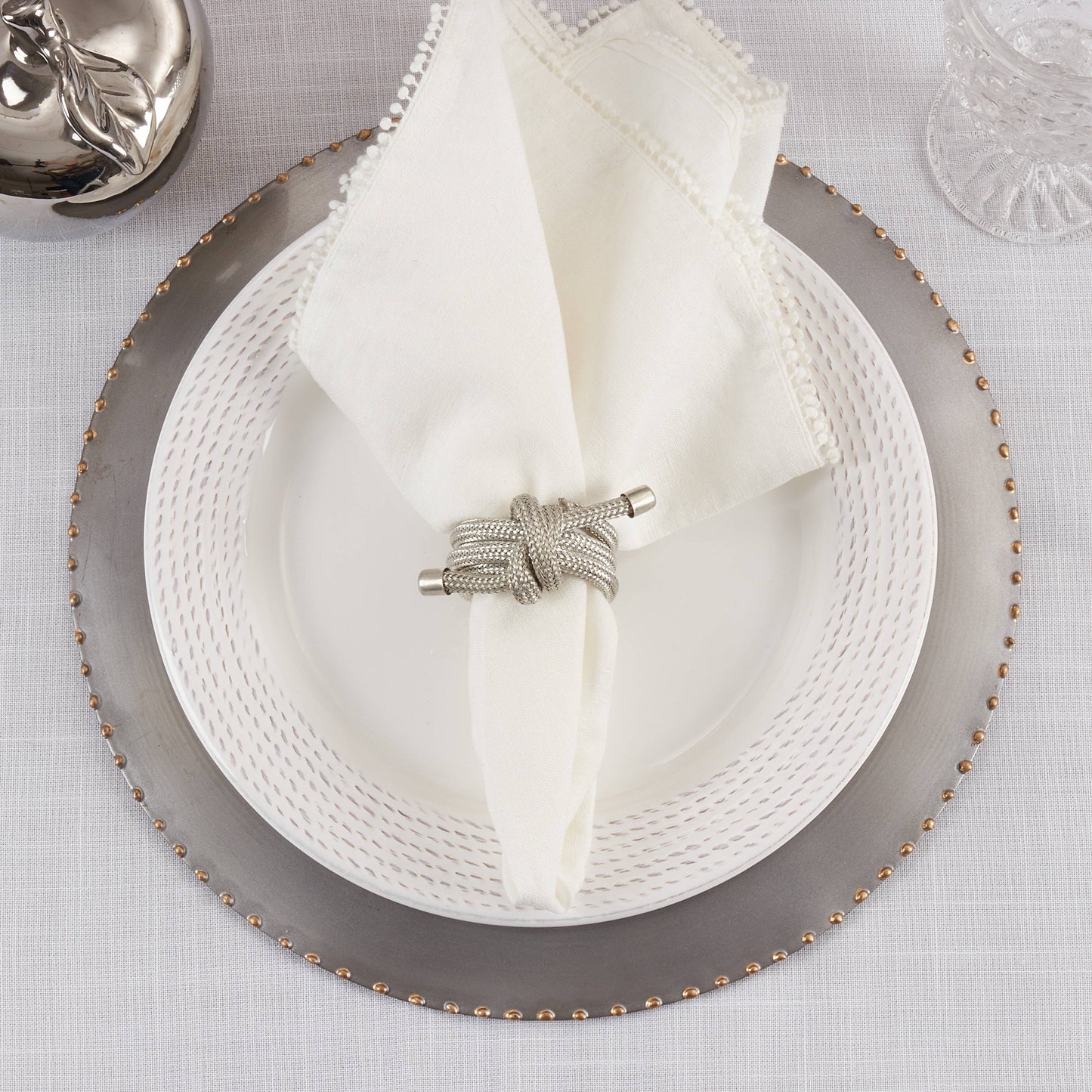 Knotted Rope Napkin Ring