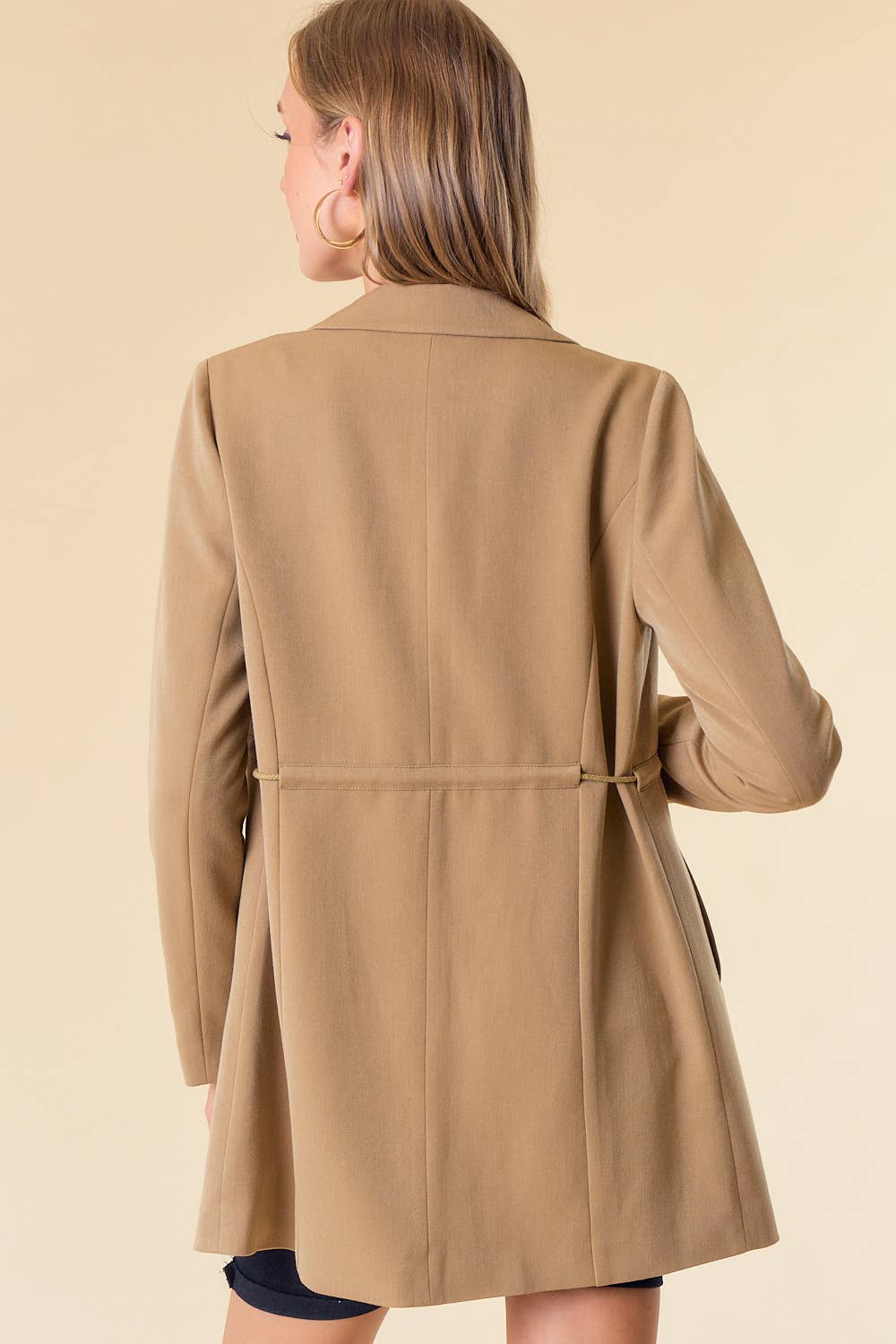 Cinched Waist Jacket - 10269J