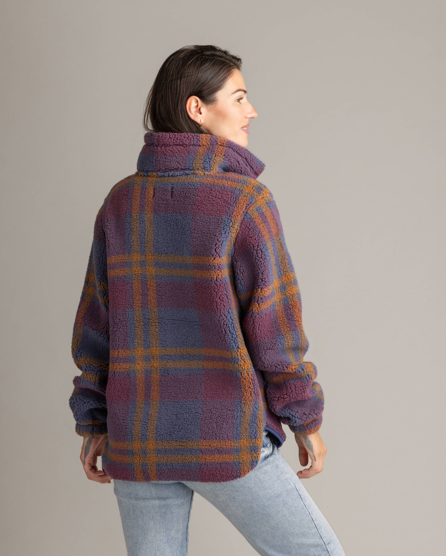 Ainsley Plush Sherpa Pullover