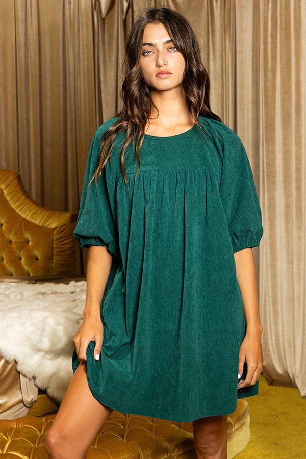 Corduroy Mini Dress Corduroy Mini Dress