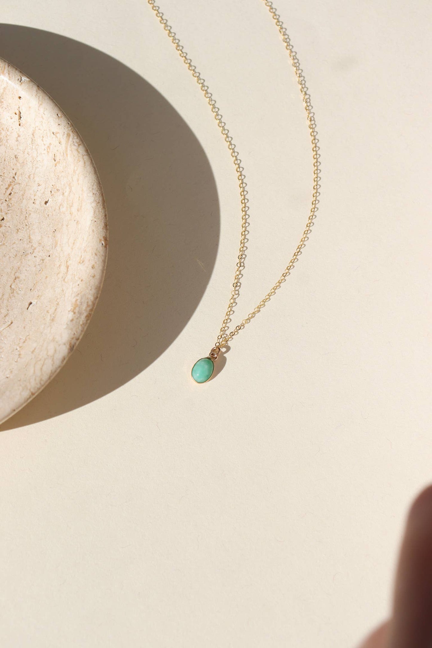 Amazonite Necklace | Gemstone Necklace in 14k Gold Fill