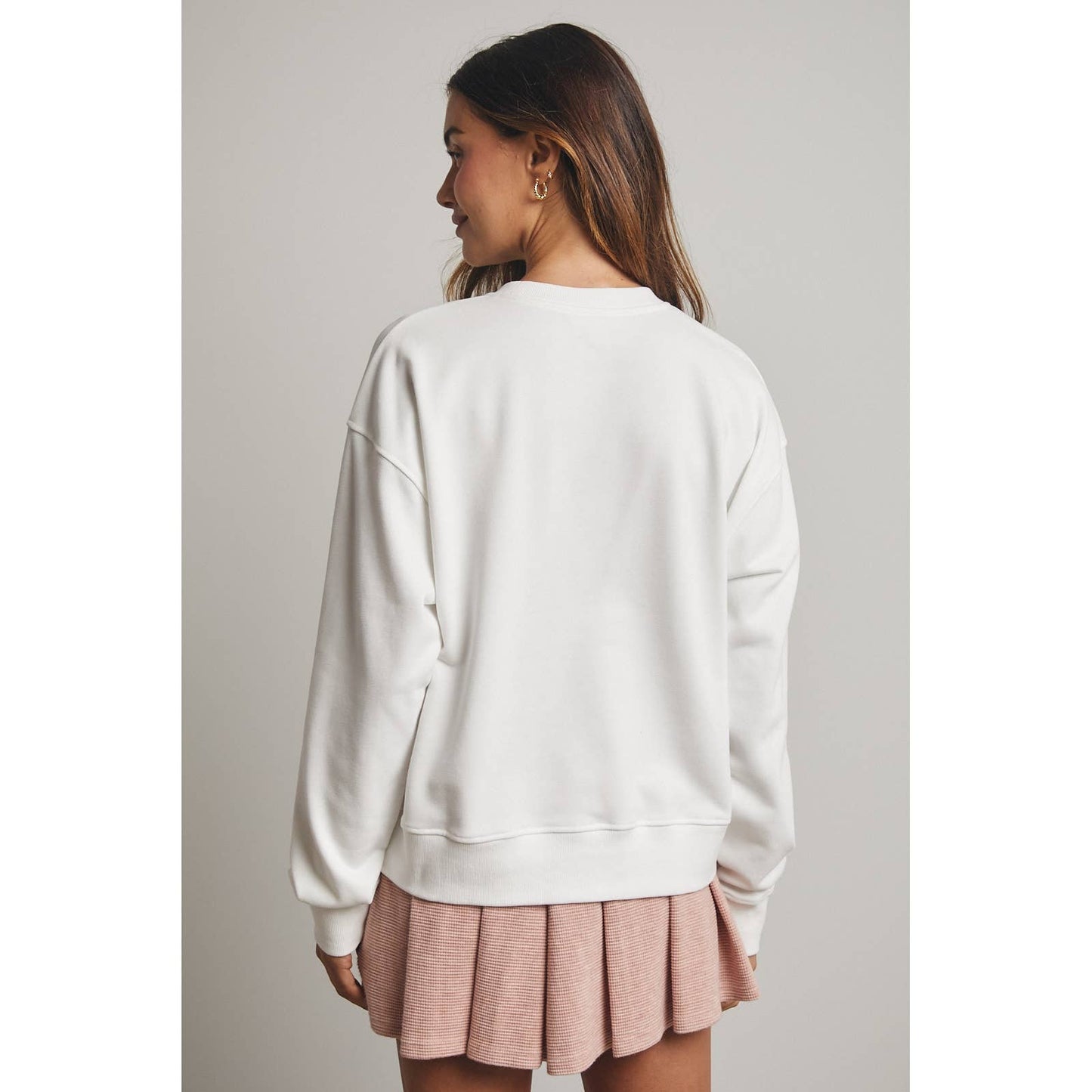 Multi-Print Patchwork USA Pullover