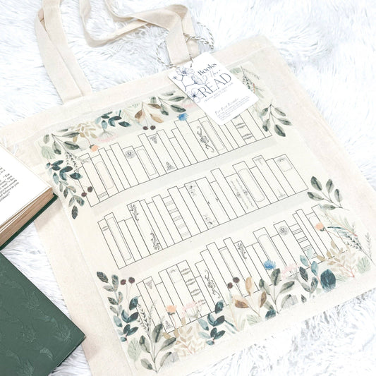 Tote Bag Book Tracker