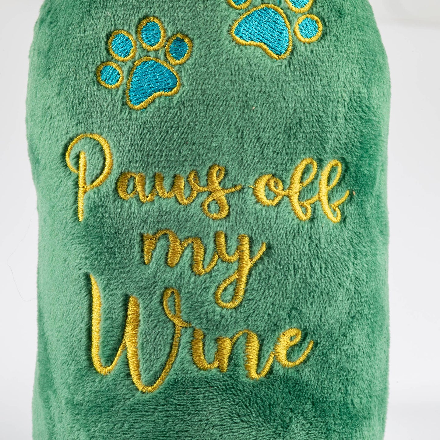 Pawfoot Wine Squeaker Dog Toy
