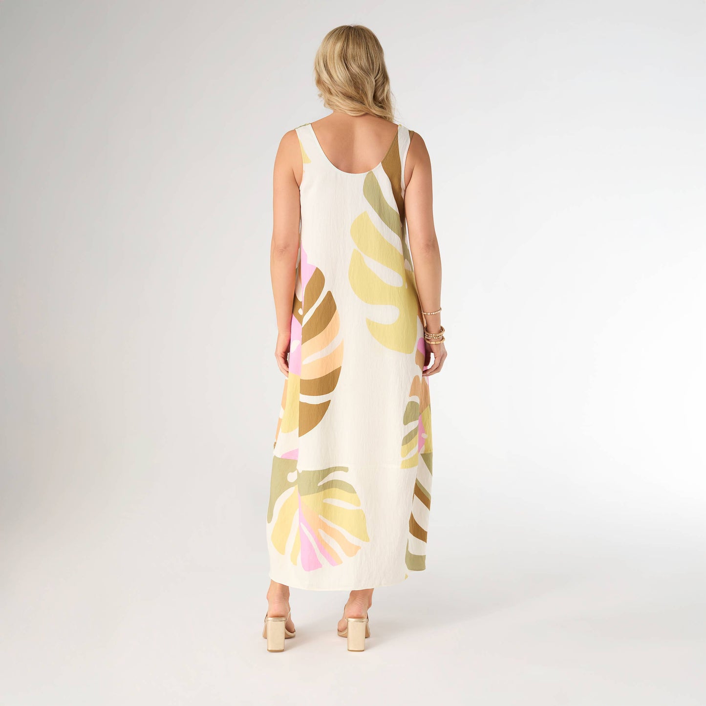 Relaxed Tank Dress with Side Pockets