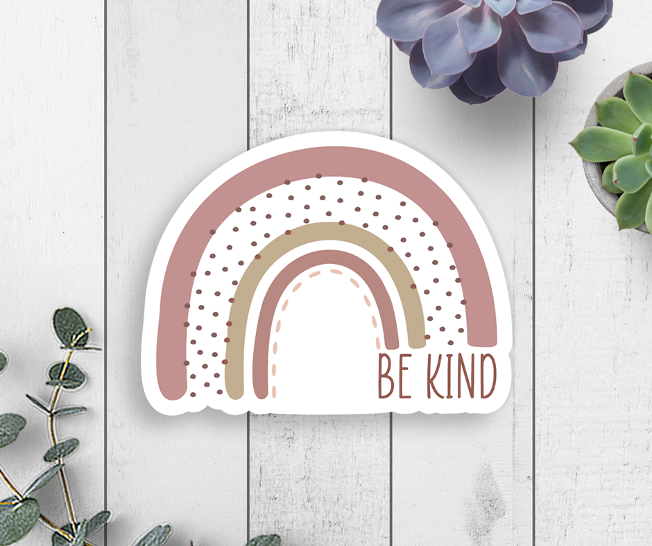 Be Kind Vinyl Sticker