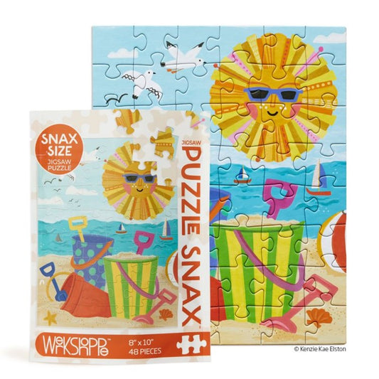 Beach Play 48 Piece Puzzle Snax