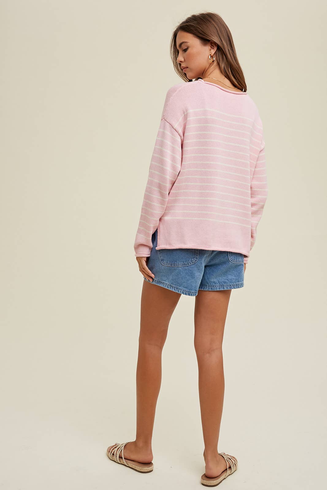 STRIPED SWEATER / WL24-8573