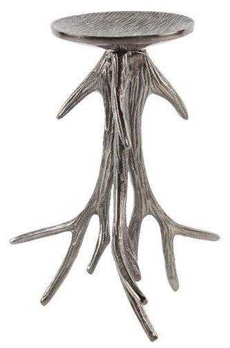 Metal Antler Candle Holder