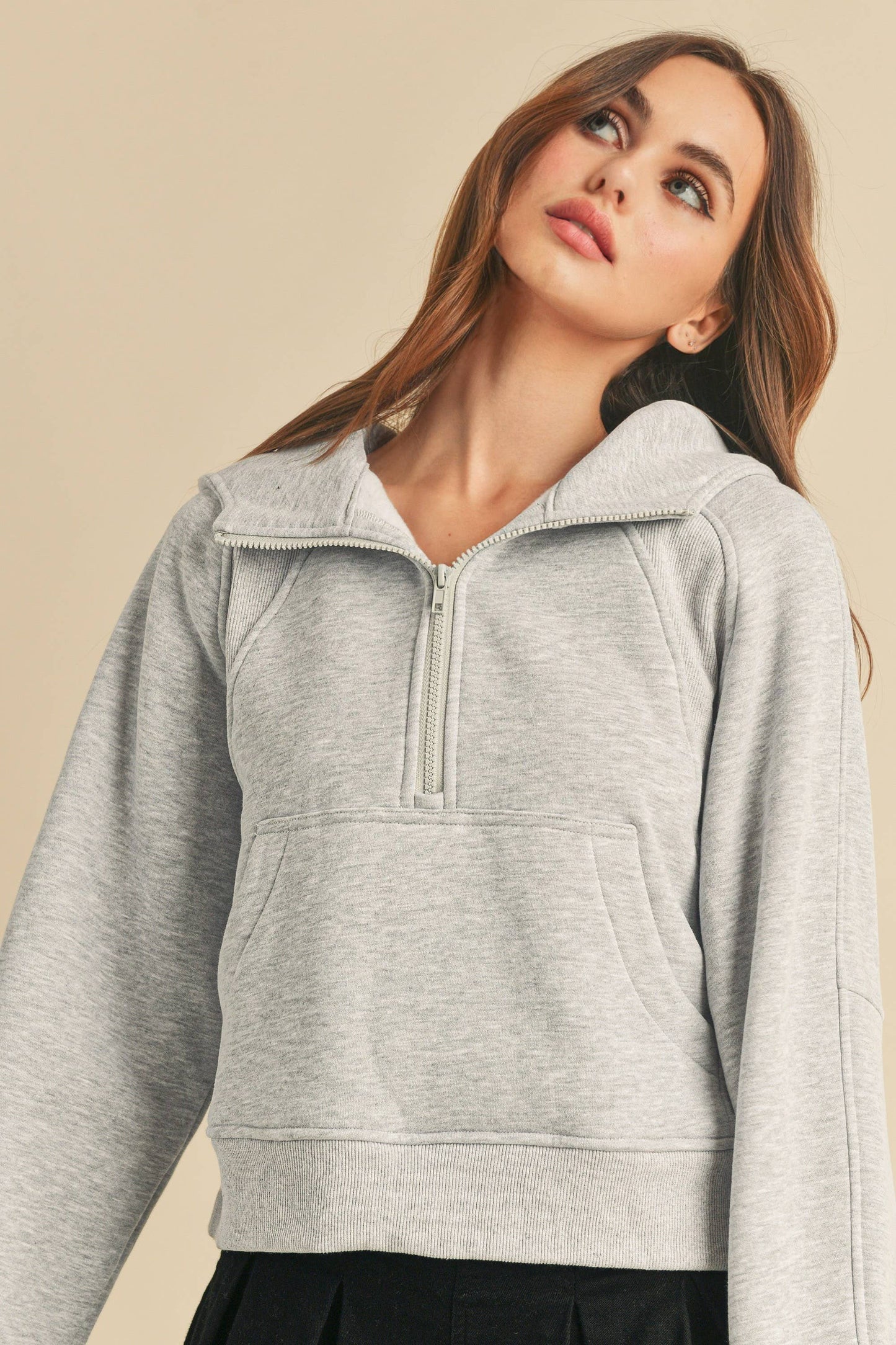 946CK Drea Half-Zip Hoodie