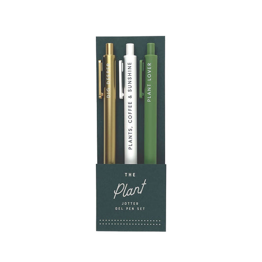 Plant Jotter Gel Pen