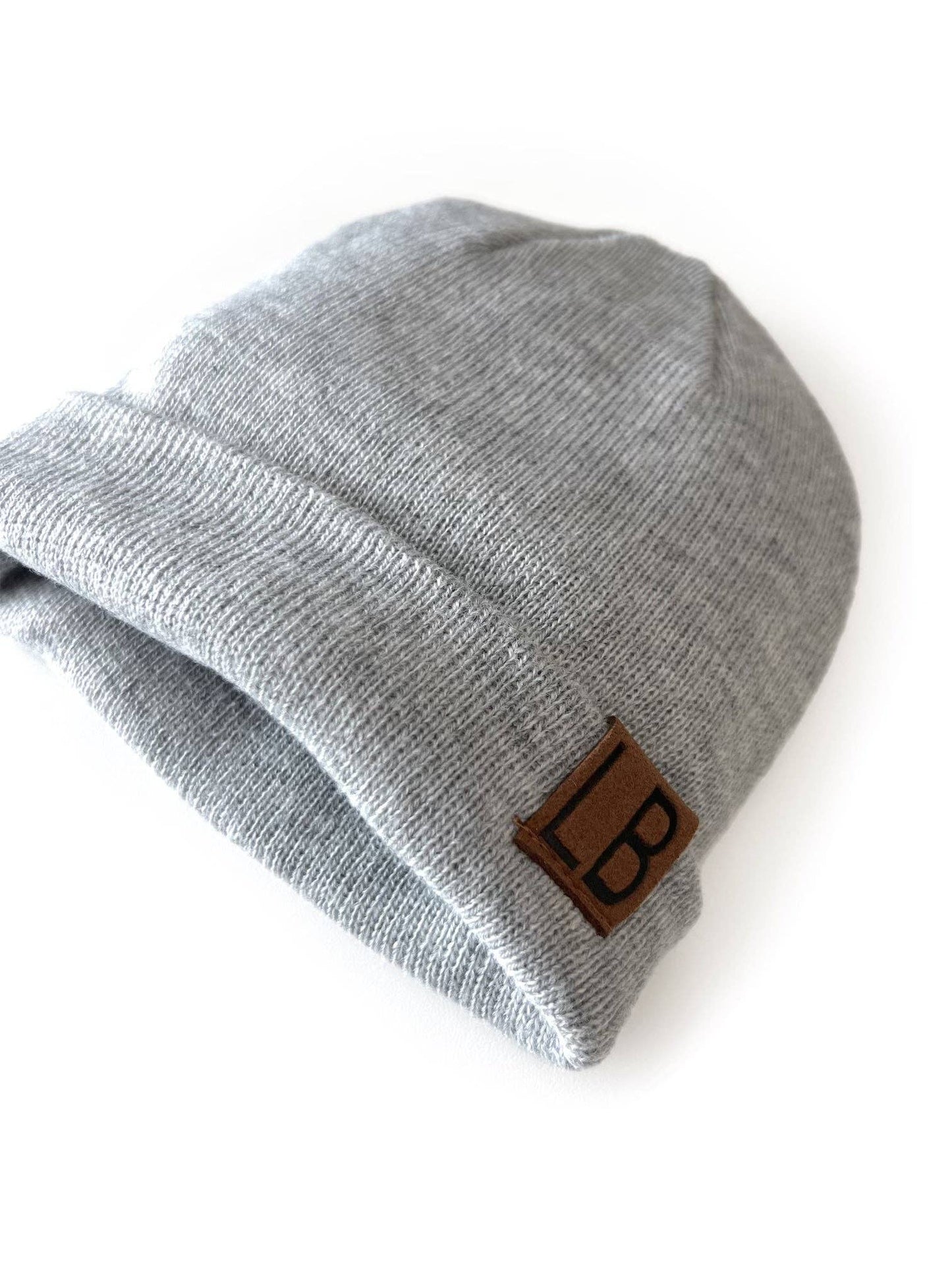 Knit Beanie - Grey