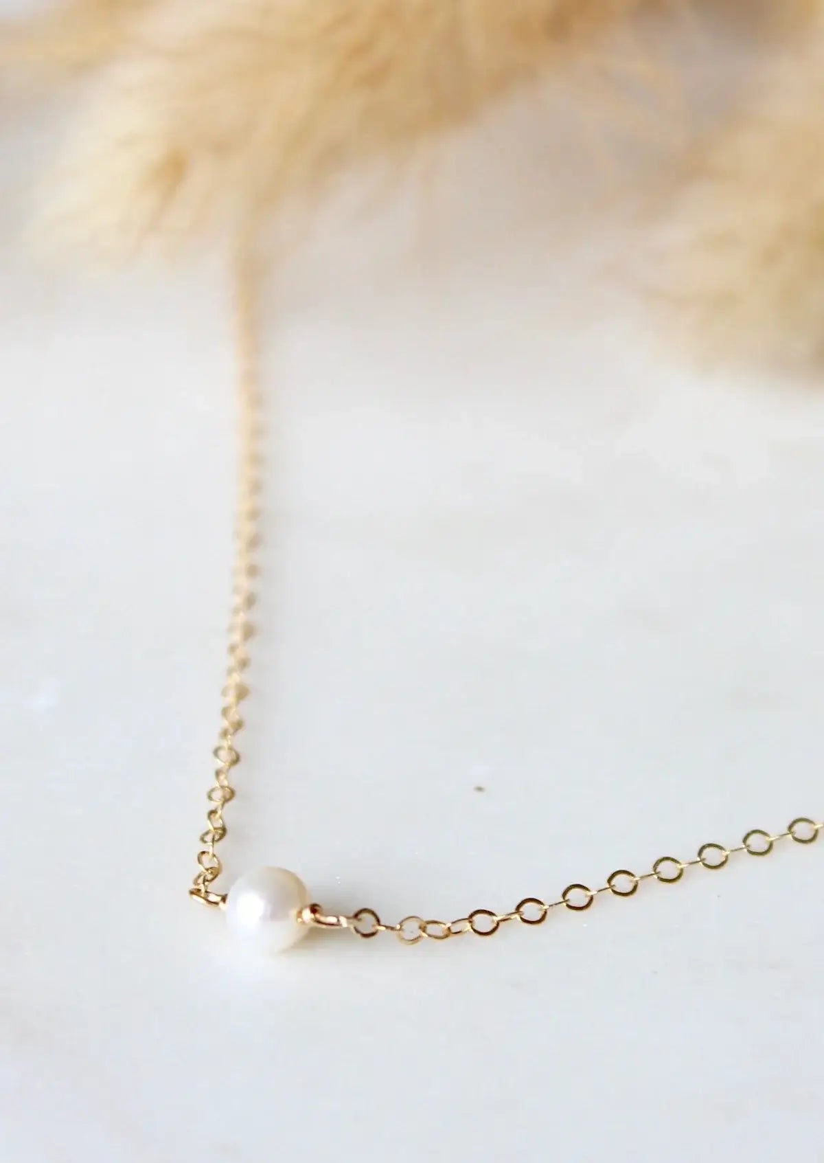 TINY Freshwater Pearl Necklace